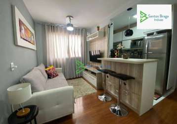 Apartamento com 2 dormitórios à venda, 50 m² por r$ 243.000,00 - jardim são joão (jaraguá) - são paulo/sp