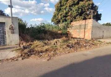 Terreno à venda 300m², supermercado barão, avenida atlântica e tropical, buriti sereno, aparecida d