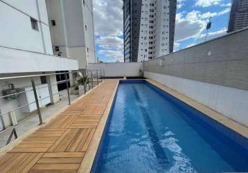 Apartamento 2 quartos, 1 suíte, armários, parque amazônia, goiânia, go