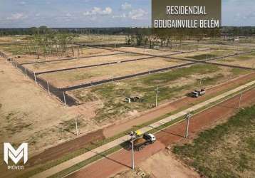 Terreno no residencial bougainville belém - icoaraci - belém/pa