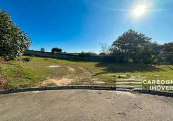 Terreno em condomínio a venda no terras do vale no bairro do grama em caçapava