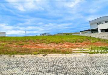 Terreno em condomínio a venda no ecopark bourbon no residencial ecopark bourbon em caçapava