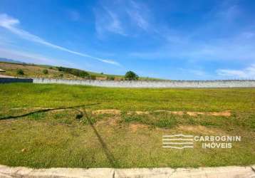 Terreno em condomínio a venda no ecopark bourbon no residencial ecopark bourbon em caçapava