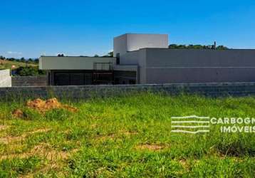 Terreno em condomínio a venda no ecopark bourbon no bairro do grama em caçapava