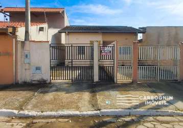 Casa para locação no village das flores em caçapava