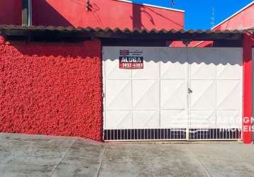 Casa para locação no residencial alvorada em caçapava