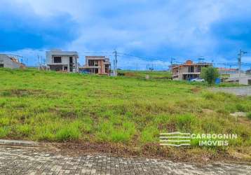 Terreno em condomínio a venda no terras altas no sapé ii em caçapava