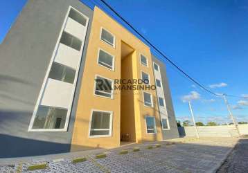 Apartamento à venda, residencial cecília meireles. passagem de areia, parnamirim, rn