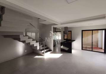 Casa de condomínio para venda em condomínio residencial villagio do conde de 196.00m² com 3 quartos, 1 suite e 3 garagens