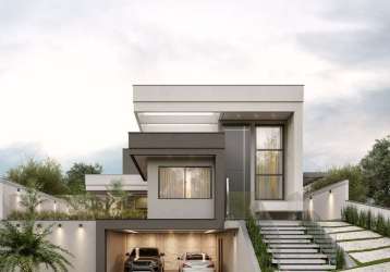 Casa para venda em paisagem renoir de 304.00m² com 3 quartos, 3 suites e 4 garagens