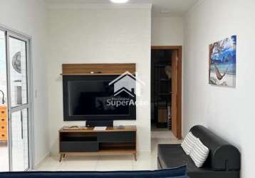 Apartamento para venda e aluguel em canto do forte de 59.00m² com 1 quarto, 1 suite e 1 garagem