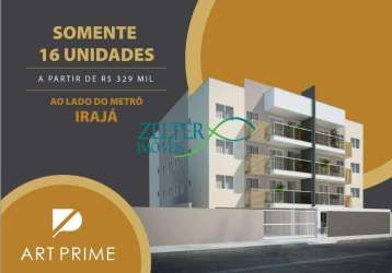 Apartamento para venda em irajá de 48.00m² com 2 quartos, 1 suite e 1 garagem