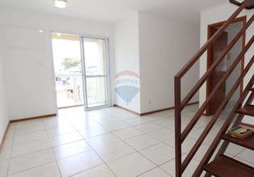 Cobertura para alugar em pechincha de 115.00m² com 3 quartos, 1 suite e 1 garagem