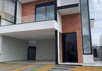 Casa de condomínio para venda em cézar de souza de 204.00m² com 4 quartos, 4 suites e 4 garagens