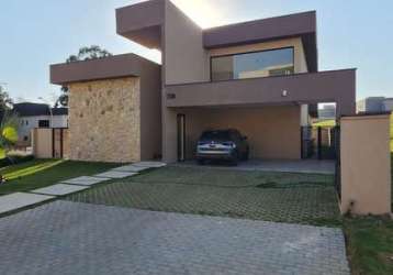 Casa para venda em paisagem renoir de 380.00m² com 3 quartos, 3 suites e 4 garagens