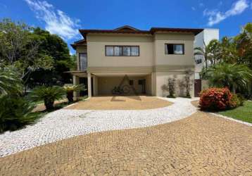 Casa de condomínio para venda e aluguel em loteamento alphaville campinas de 520.00m² com 5 quartos, 3 suites e 4 garagens