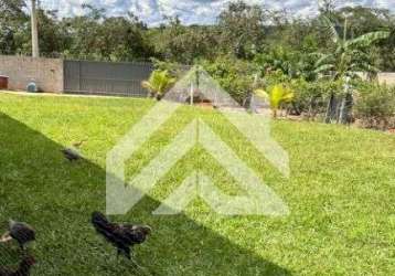 Fazenda / sítio para venda em jardim santa maria de 380.00m² com 3 quartos, 1 suite e 10 garagens