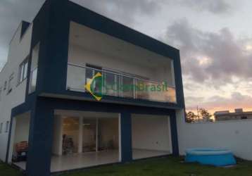 Casa de condomínio para venda em cézar de souza de 234.00m² com 3 quartos, 1 suite e 4 garagens