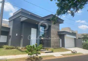 Casa de condomínio para venda em residencial village damha rio preto ii de 211.00m² com 3 quartos, 3 suites e 2 garagens