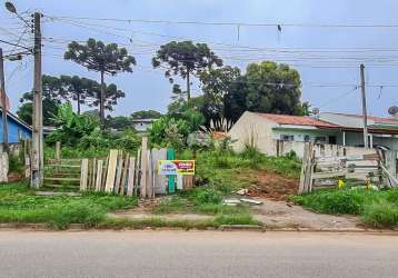 Terreno para venda em campo pequeno de 221.00m²