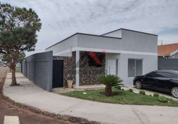 Casa para venda em jardim maria luiza iv de 100.00m² com 3 quartos, 1 suite e 2 garagens