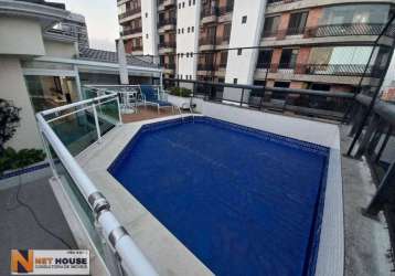 Cobertura para venda em vila mariana de 220.00m² com 3 quartos, 1 suite e 3 garagens