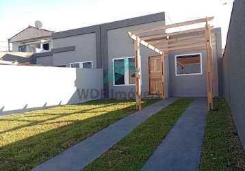 Casa para venda em campo pequeno de 60.00m² com 3 quartos, 1 suite e 2 garagens