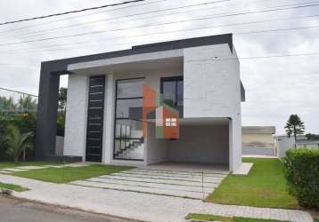 Casa para venda em condomínio residencial shamballa ii de 252.00m² com 4 quartos, 4 suites e 2 garagens