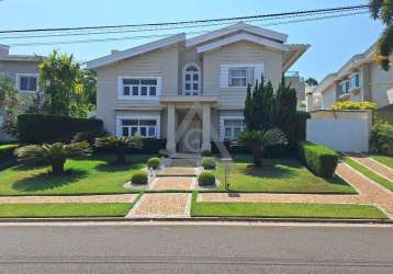 Casa de condomínio para venda em loteamento alphaville campinas de 410.00m² com 4 quartos, 4 suites e 7 garagens