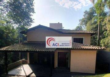 Casa de condomínio para venda e aluguel em granja viana de 290.00m² com 4 quartos, 2 suites e 4 garagens