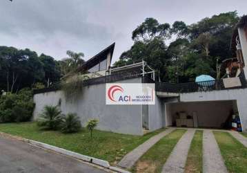 Casa de condomínio para venda e aluguel em granja viana de 480.00m² com 2 quartos e 4 garagens