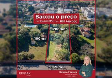 Terreno para venda em jardim ipê de 2000.00m²