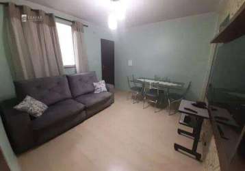 Apartamento para venda em vila mogilar de 46.00m² com 2 quartos e 1 garagem