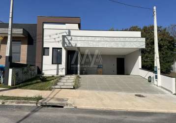 Casa de condomínio para venda em condomínio residencial flores de 250.00m² com 3 quartos, 1 suite e 3 garagens