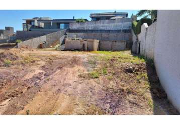 Terreno para venda em condomínio terras de santa cruz de 600.00m²