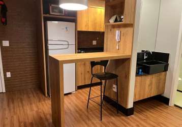 Apartamento para venda em vila itapura de 42.00m² com 1 quarto e 1 garagem