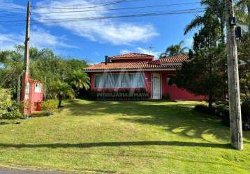 Casa de condomínio para venda em araçoiaba da serra de 1000.00m² com 3 quartos, 1 suite e 7 garagens