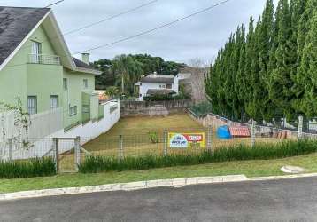 Terreno para venda em santa felicidade de 721.00m²