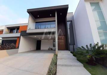 Casa de condomínio para venda em chácaras residenciais santa maria de 290.00m² com 4 quartos, 1 suite e 4 garagens