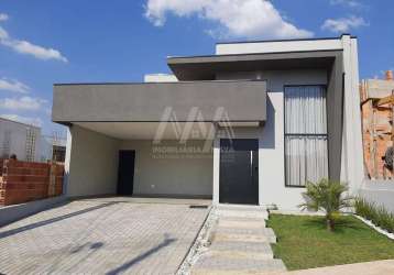 Casa de condomínio para venda em chácaras residenciais santa maria de 176.00m² com 3 quartos, 3 suites e 4 garagens