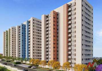 Apartamento para venda em chácara jockey club (zona rural) de 46.00m² com 2 quartos e 1 garagem