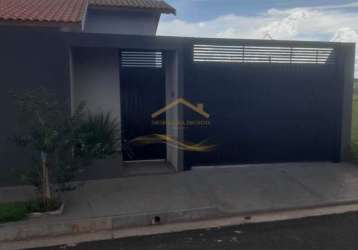 Casa para venda em residencial maria clara de 55.00m² com 2 quartos e 1 suite