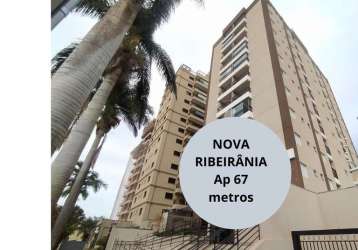 Apartamento para venda em ribeirânia de 67.00m² com 2 quartos, 1 suite e 1 garagem