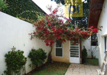 Casa de condomínio para venda e aluguel em aldeia da serra de 230.00m² com 3 quartos, 1 suite e 2 garagens