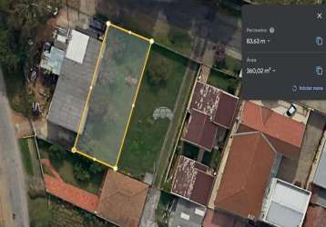 Terreno para venda em santo antônio de 420.00m²