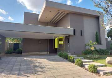 Casa de condomínio para venda em residencial quinta do golfe de 267.00m² com 4 quartos, 4 suites e 4 garagens