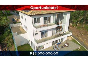 Casa de condomínio para venda em serra dos lagos (jordanésia) de 620.00m² com 5 quartos, 5 suites e 10 garagens