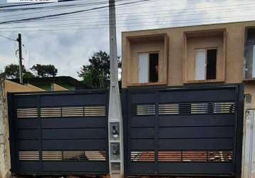 Sobrado para venda em vila são sebastião de 76.00m² com 2 quartos, 2 suites e 2 garagens