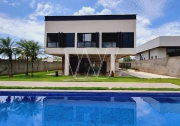 Casa de condomínio para venda em loteamento residencial pedra alta (sousas) de 518.64m² com 4 quartos, 4 suites e 4 garagens