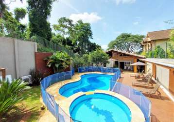 Casa de condomínio para venda em granja viana de 423.00m² com 4 quartos, 3 suites e 4 garagens